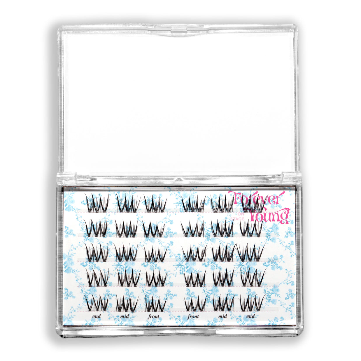 'FOREVER YOUNG' [ON STAGE] lash clusters