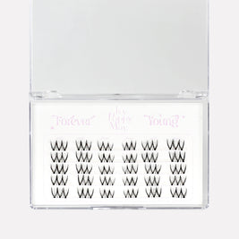 'forever young' lash clusters