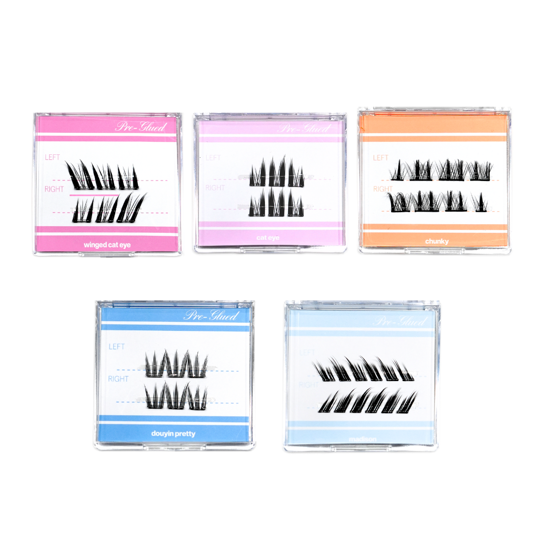 ♡ mini ♡ lash clusters [travel size]