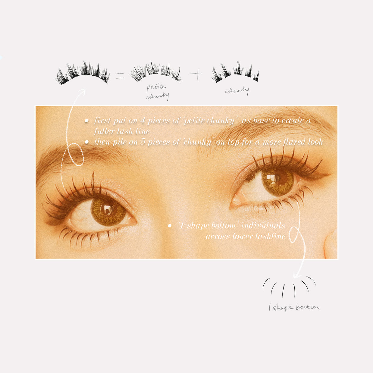 bottom lash individuals