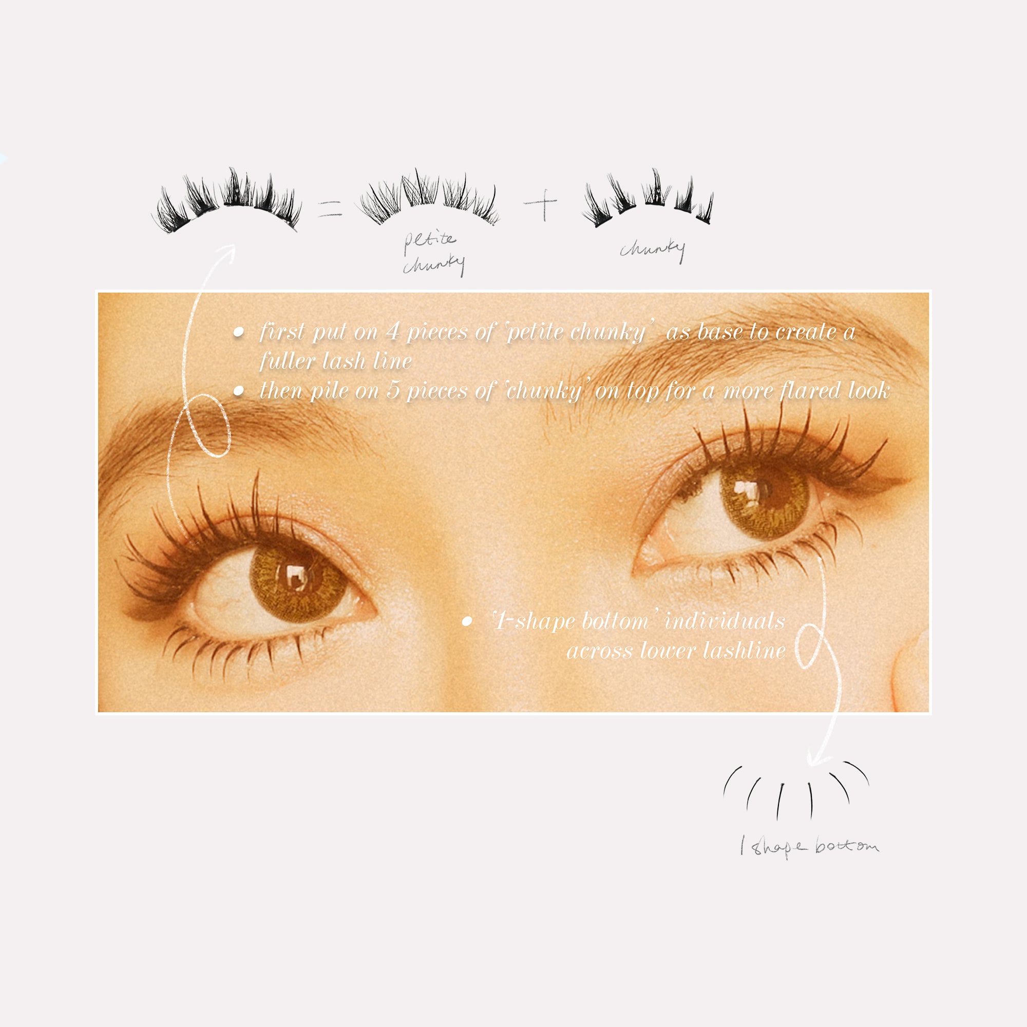 bottom lash individuals